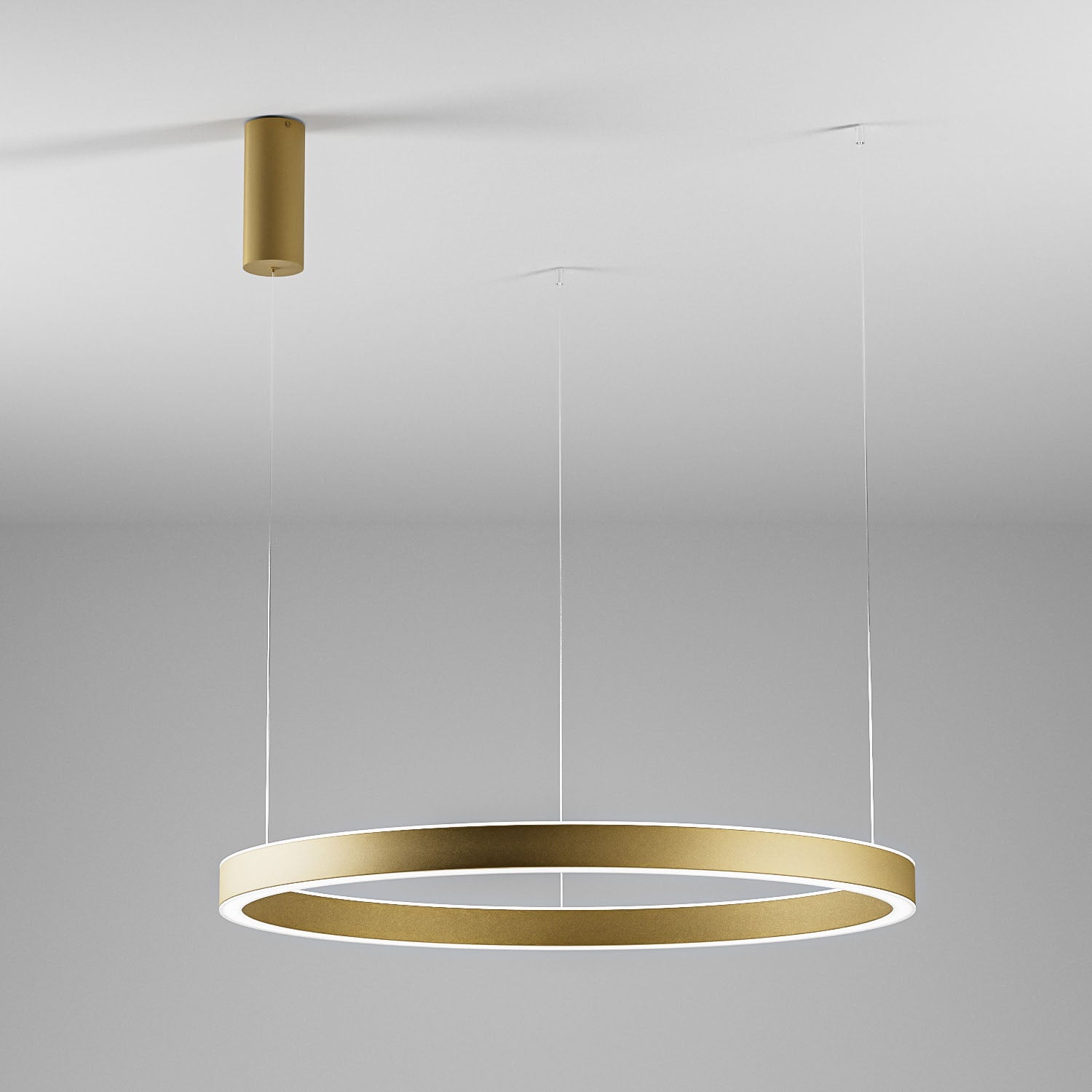 GEALUCE Montatura in alluminio satinato bianco-nero-oro. Diffusore in silicone bianco opale. LED CRISEIDE S/1G D.96.6CM GEALUCE Montatura in alluminio satinato bianco-nero-oro. Diffusore in silicone bianco opale. LED CRISEIDE S/1G D.96.6CM
